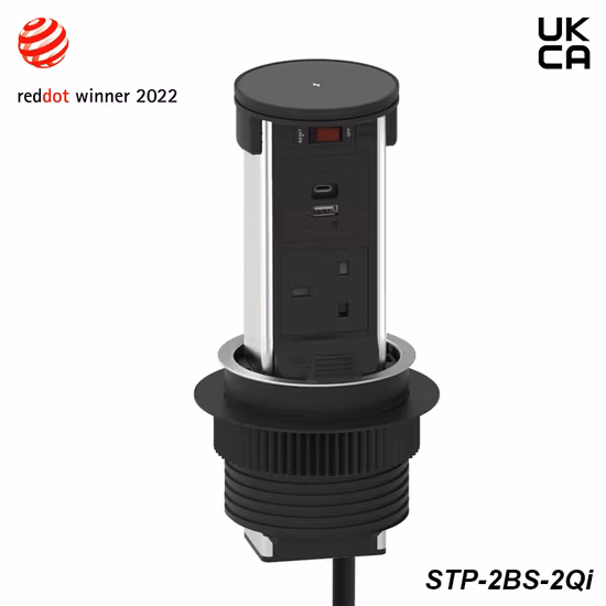 Toma de cocina extraíble Netbox Move Pop